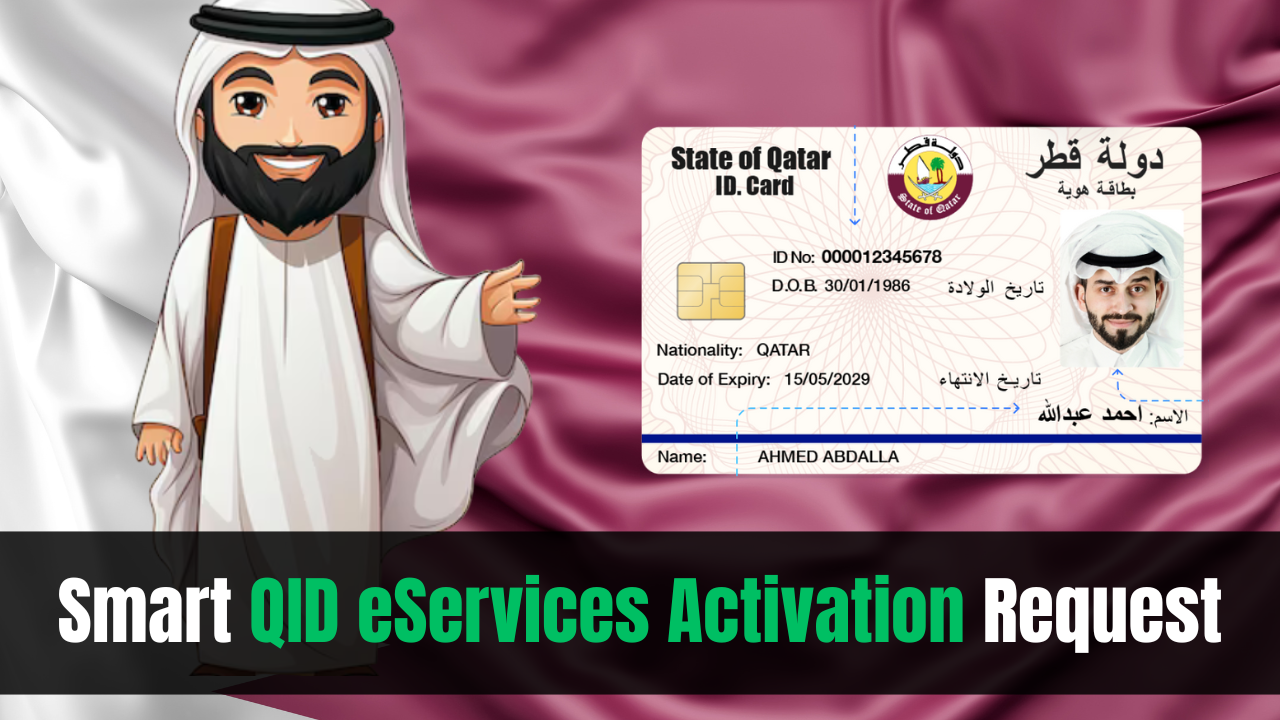 Smart QID eServices Activation Request